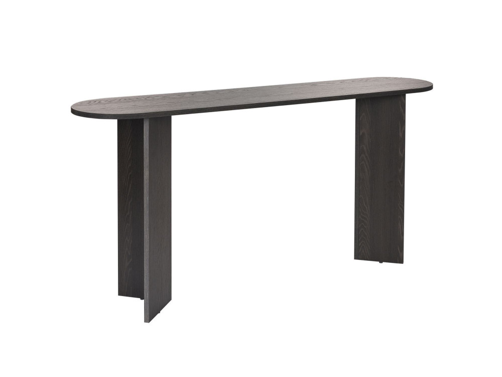Holzkonsole „Sira” – 150 x 35 x 75 cm – Schwarzes Licht