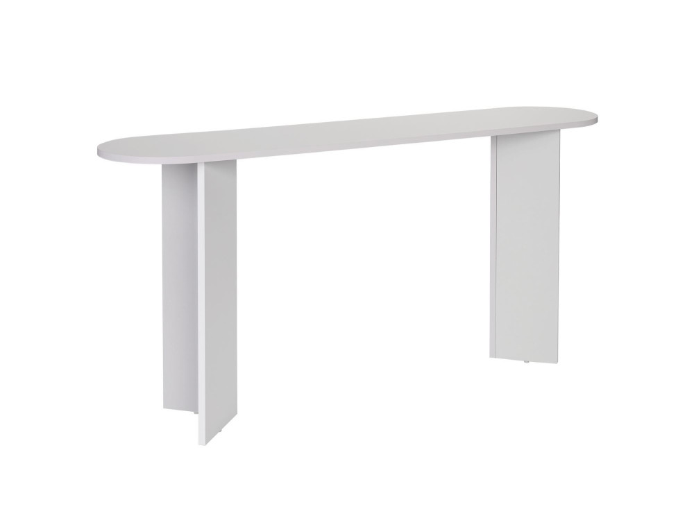 Holzkonsole "Sira" - 150 x 35 x 75 cm - Weiß