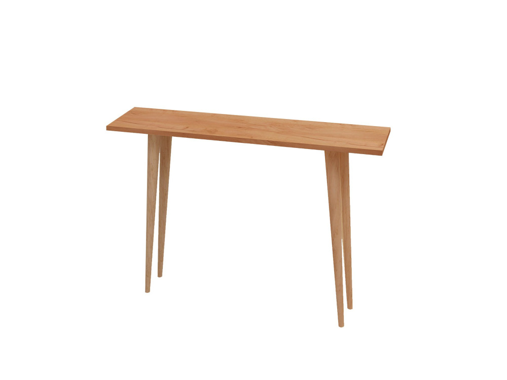 Holzkonsole "Desidero" - 100 x 30 x 74 cm - Braun