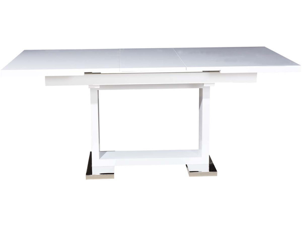 Ausziehbarer Esstisch "Toda" - 140/180 x 90 x 77 cm - Weiß