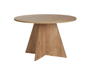 Esstisch „Virella“ aus Holz – 120 x 120 x 75 cm – Saphir-Eiche