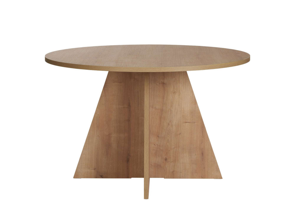 Esstisch „Virella“ aus Holz – 120 x 120 x 75 cm – Saphir-Eiche