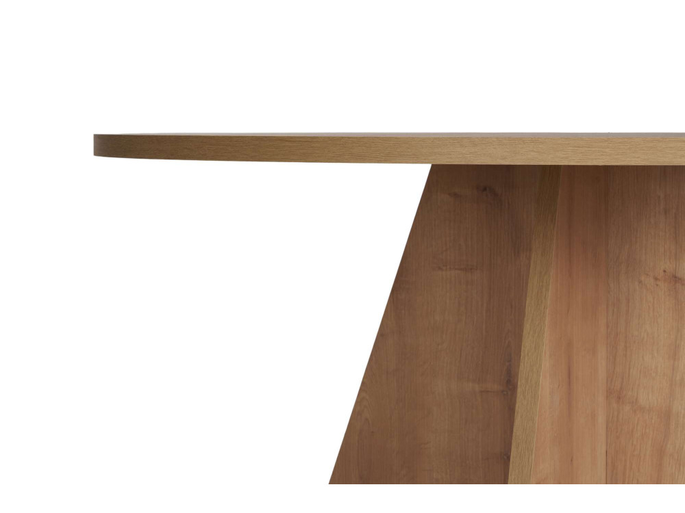 Esstisch „Virella“ aus Holz – 120 x 120 x 75 cm – Saphir-Eiche