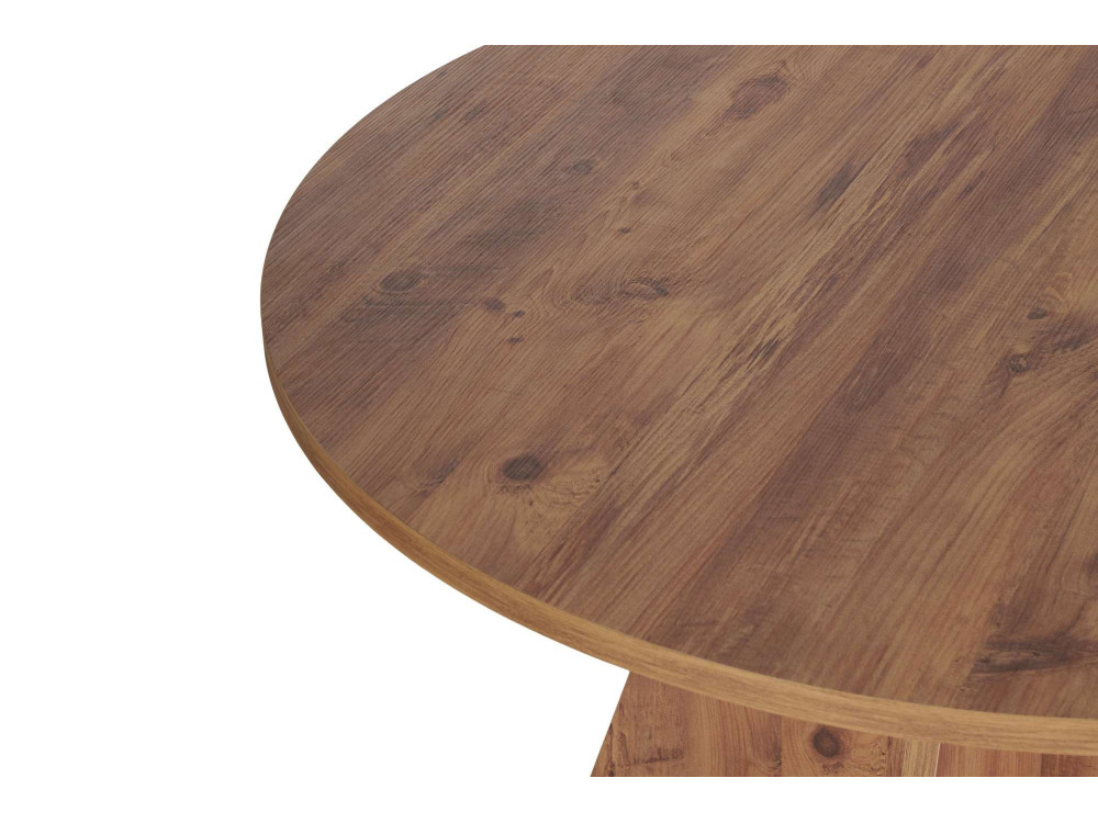 Esstisch „Virella“ aus Holz – 120 x 120 x 75 cm – Atlantische Kiefer