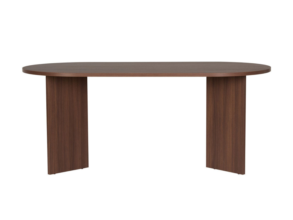 Holz Esstisch "Sablin" - 180 x 89 x 75 cm - Nussbaum