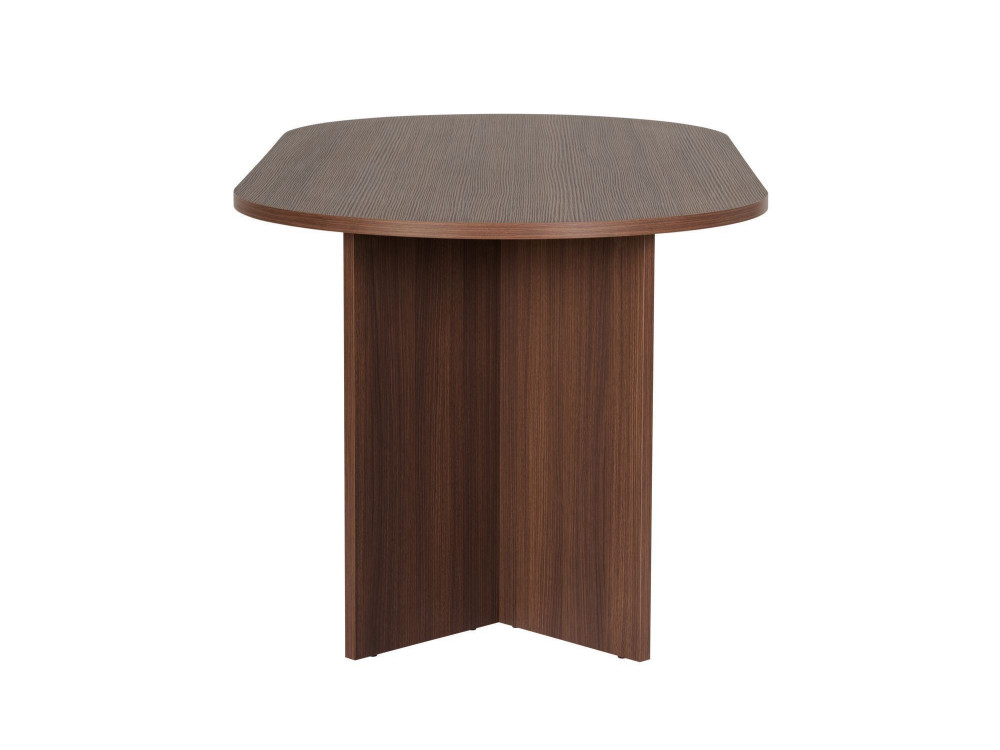 Holz Esstisch "Sablin" - 180 x 89 x 75 cm - Nussbaum