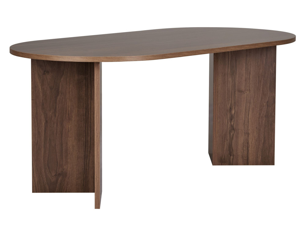 Holz-Esstisch "Sablin" 180 x 90 x 75 cm - Nussbaum
