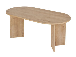 Holz Esstisch "Sablin" 180 x 90 x 75 cm - Saphir Eiche