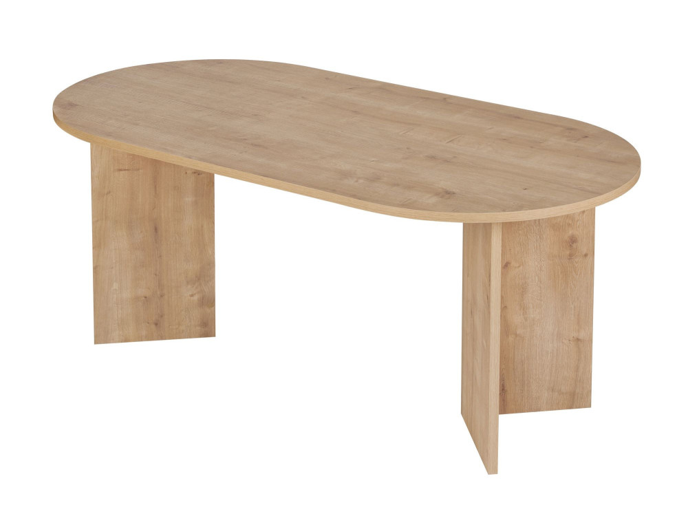 Holz Esstisch "Sablin" 180 x 90 x 75 cm - Saphir Eiche