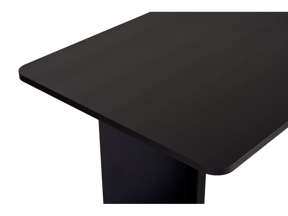Holz Esstisch "Linza" 180 x 90 x 75 cm - Holz Schwarz