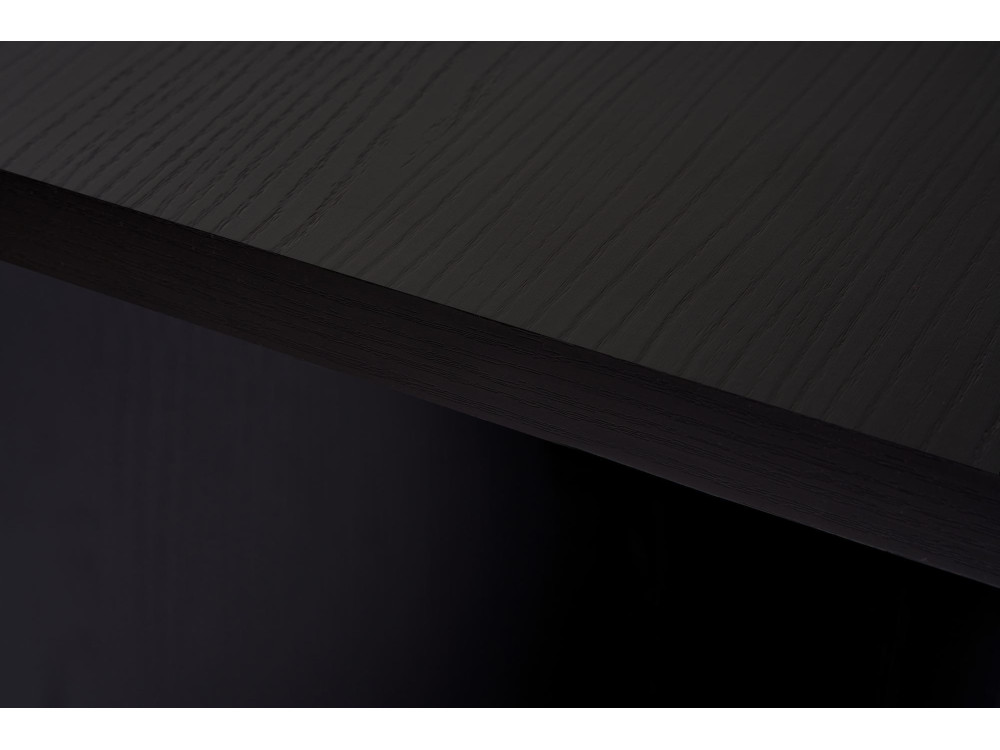 Holz Esstisch "Linza" 180 x 90 x 75 cm - Holz Schwarz