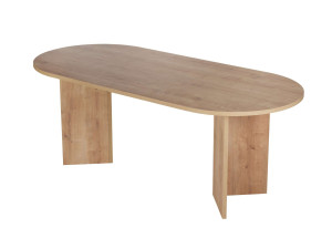 Holz Esstisch "Sabella" 200 x 90 x 75 cm - Saphir Eiche