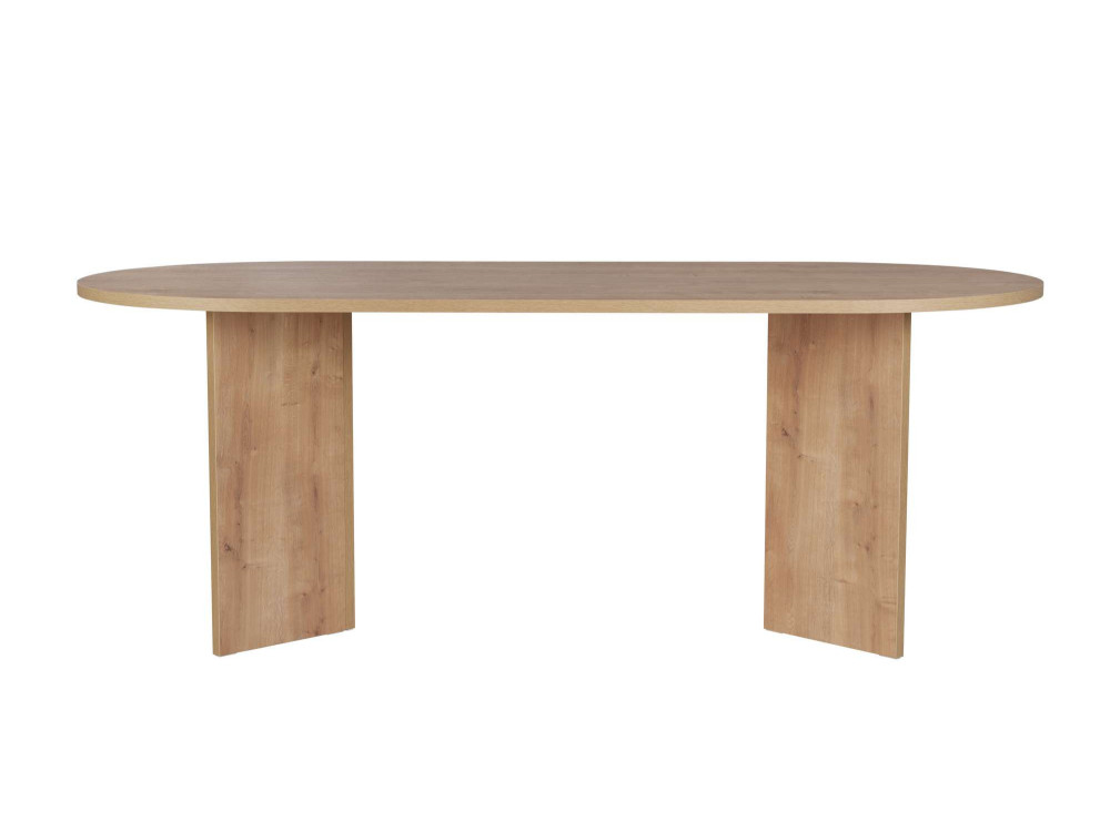 Holz Esstisch "Sabella" 200 x 90 x 75 cm - Saphir Eiche