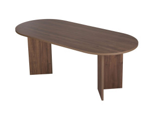 Holz-Esstisch "Sabella" 200 x 90 x 75 cm - Nussbaum