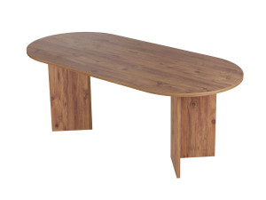 Holz Esstisch "Sabella" 200 x 90 x 75 cm - Atlantische Kiefer