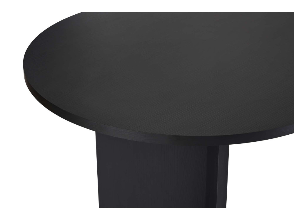 Holz Esstisch "Sabella" 200 x 90 x 75 cm - Holz Schwarz