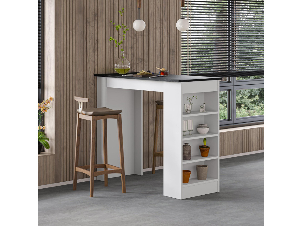 Bartisch aus Holz "Swallow" 117 x 54 x 102 cm - Bendir