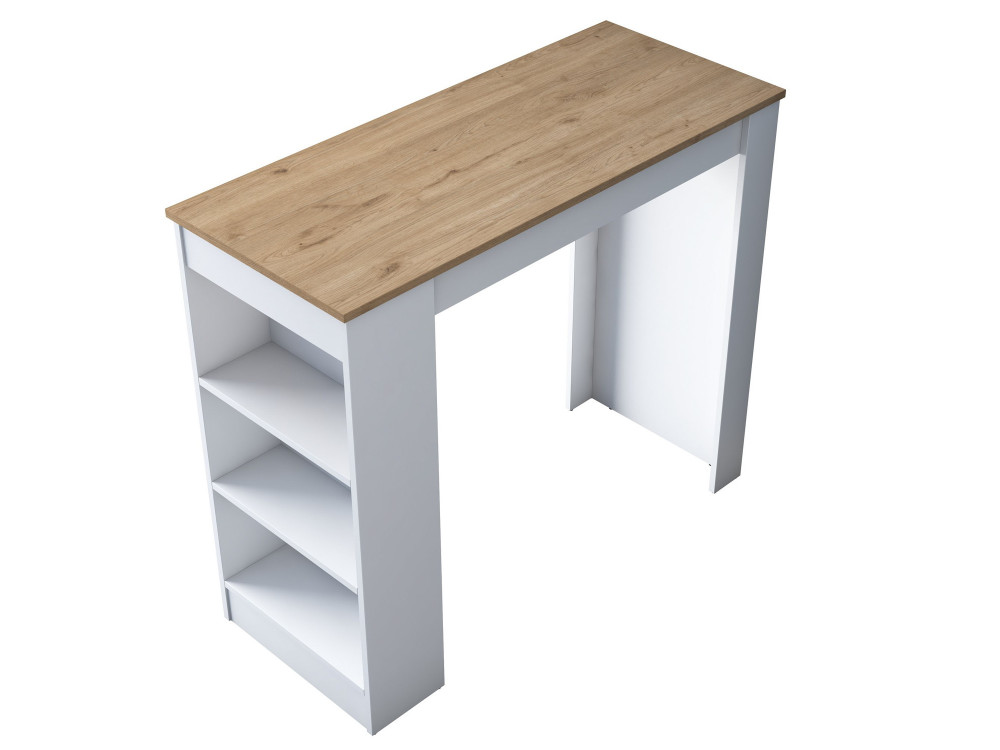 Esstisch aus Holz "Juan" - 120 x 50 x 100 cm - Braun