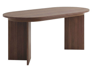 Ausziehbarer Esstisch aus Holz 160/200 cm "Sorell" - 8 Plätze - Braun
