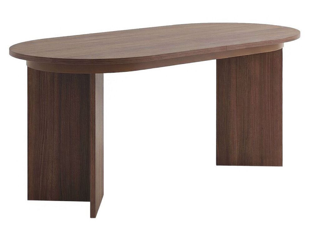 Ausziehbarer Esstisch aus Holz 160/200 cm "Sorell" - 8 Plätze - Braun