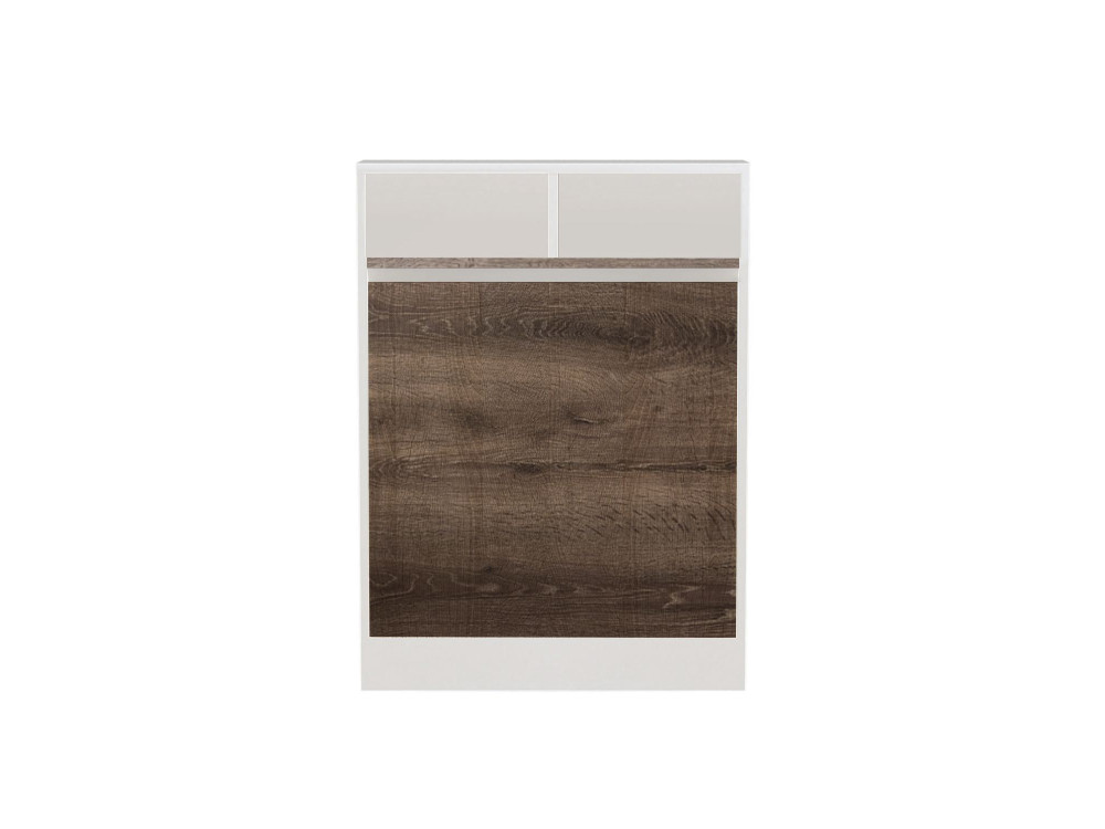 Klappbarer Esstisch aus Holz "Bracked" - 70 x 15 x 96 cm - Beige