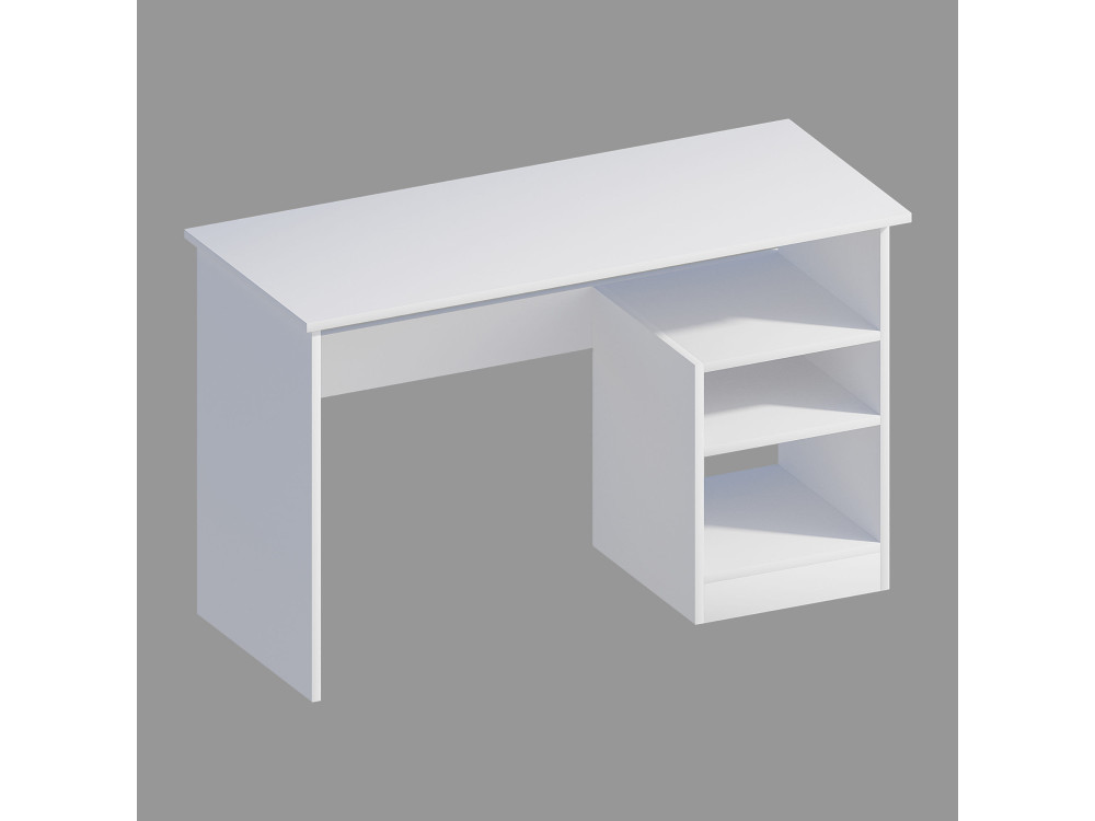 Holzschreibtisch "Bahar" - 120 x 50 x 74 cm - Weiß