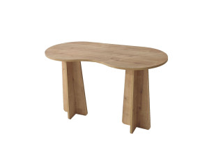 Holzschreibtisch "infini" 120 x 60 x 75 cm - Saphir-Eiche