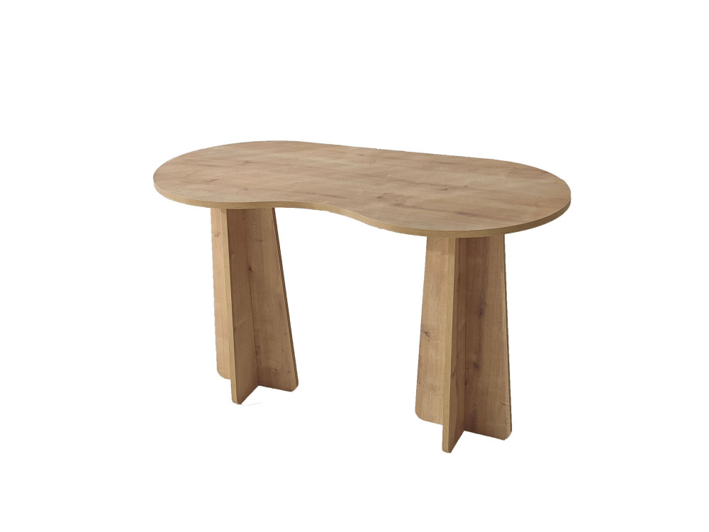 Holzschreibtisch "infini" 120 x 60 x 75 cm - Saphir-Eiche