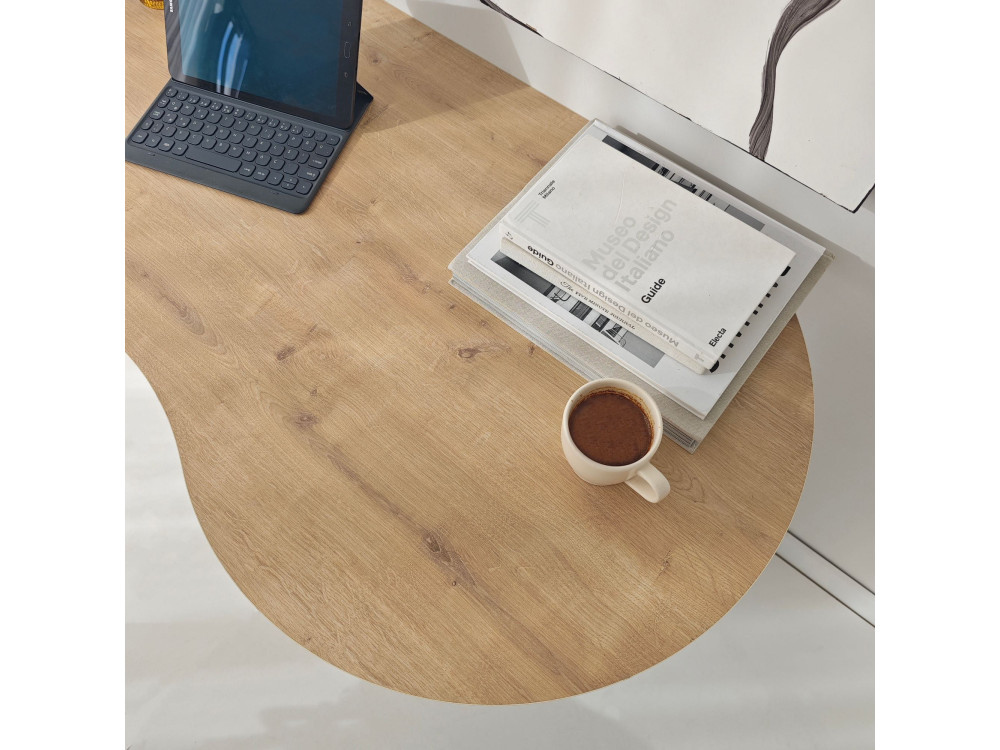 Holzschreibtisch "infini" 120 x 60 x 75 cm - Saphir-Eiche