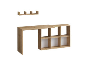 Holzschreibtisch "Blake" 74 x 45 x 145 cm - Eiche