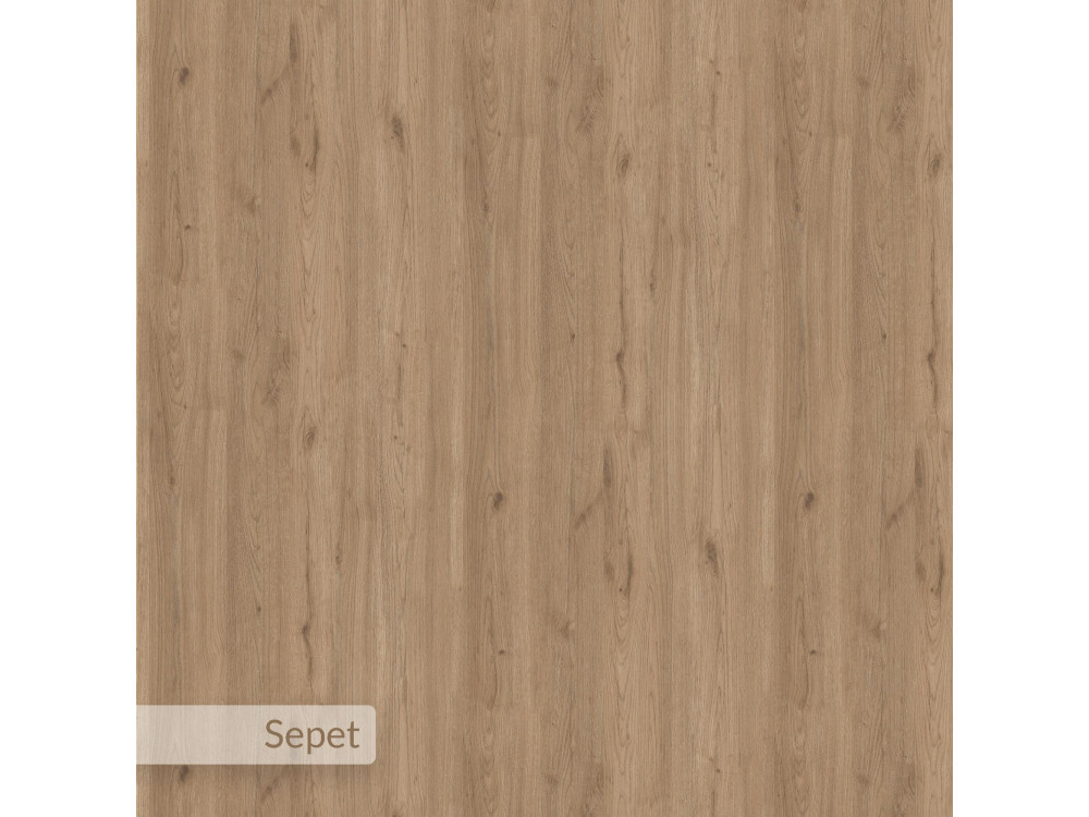 Modularer Holzschreibtisch "Badau" - 110 x 102 x 77 cm - Braun