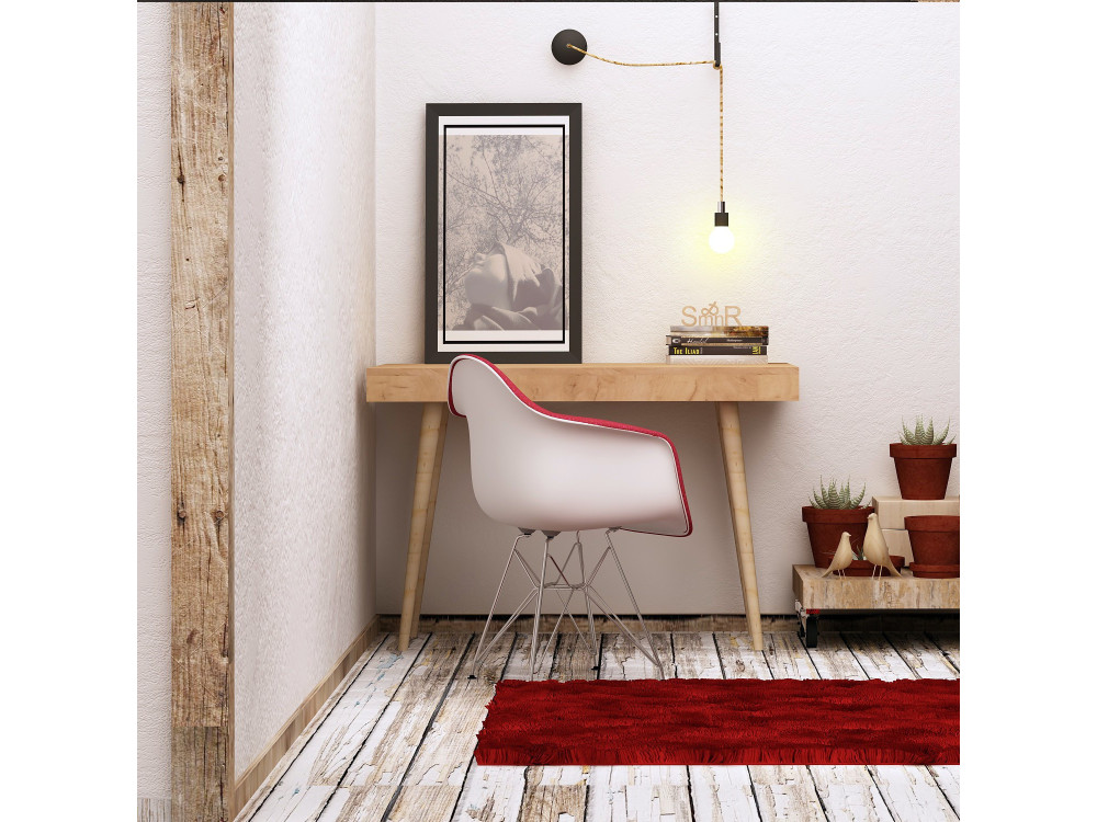 Holzschreibtisch "Valencia" - 100 x 60 x 74 cm - Braun