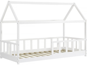 Kabinenbett „Mila“ – 90 x 190 cm – Weiß