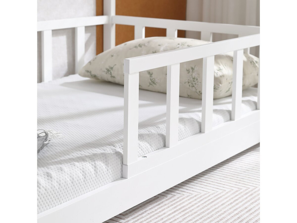Kabinenbett „Mila“ – 90 x 190 cm – Weiß