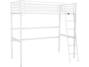 Hochbett "Alora" - 90 x 190 cm - Weiß
