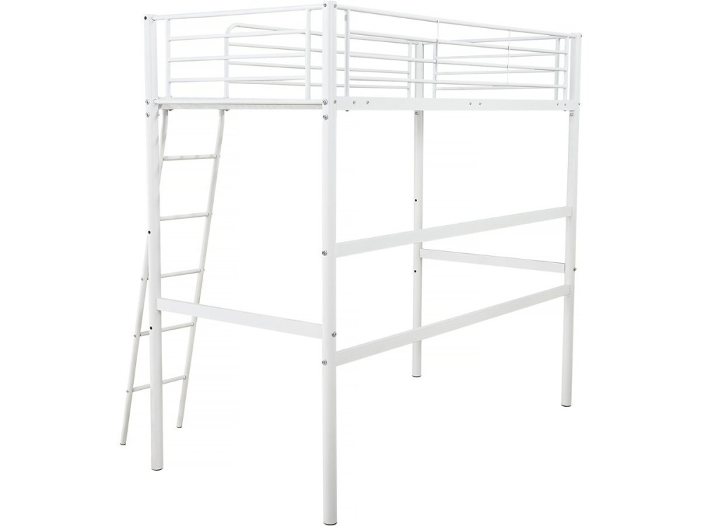 Hochbett "Alora" - 90 x 190 cm - Weiß