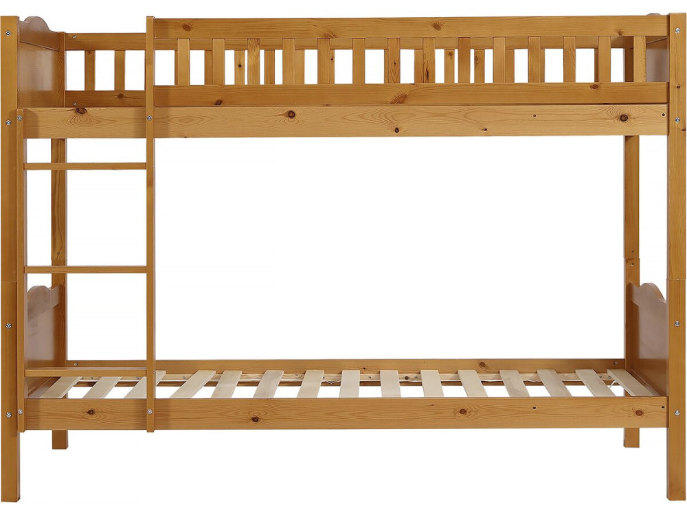 Etagenbett „Gabriel“ aus Holz – 90 x 190 cm – Braun