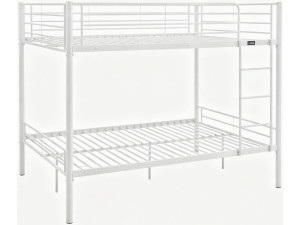 Doppelstockbett mit Bettkasten "Adam" - 140 x 190 cm - Weiß