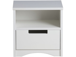 Kinder-Nachttisch "Classic" -40,5 x 39,5 x 30,5 cm- Weiß