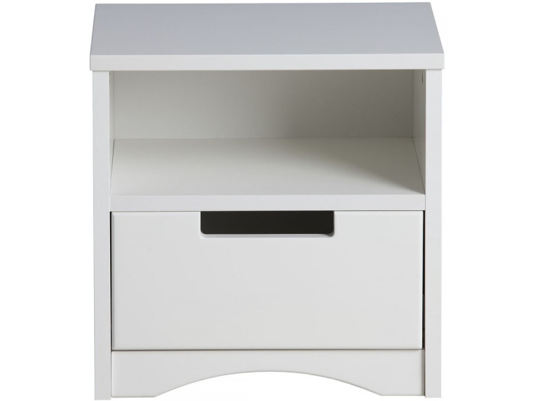 Kinder-Nachttisch "Classic" -40,5 x 39,5 x 30,5 cm- Weiß
