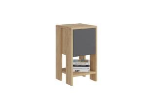 Nachttisch aus Holz "Ema" 30 x 30 x 55 cm - Eiche