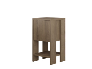 Nachttisch aus Holz "Ema" 30 x 30 x 55 cm - Hitit