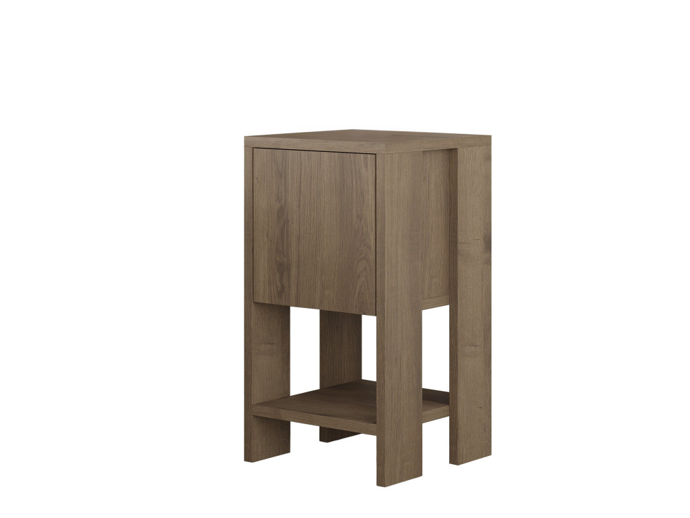 Nachttisch aus Holz "Ema" 30 x 30 x 55 cm - Hitit