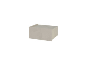 Nachttisch aus Holz "Onda" - 38 x 31 x 18 cm - Beige