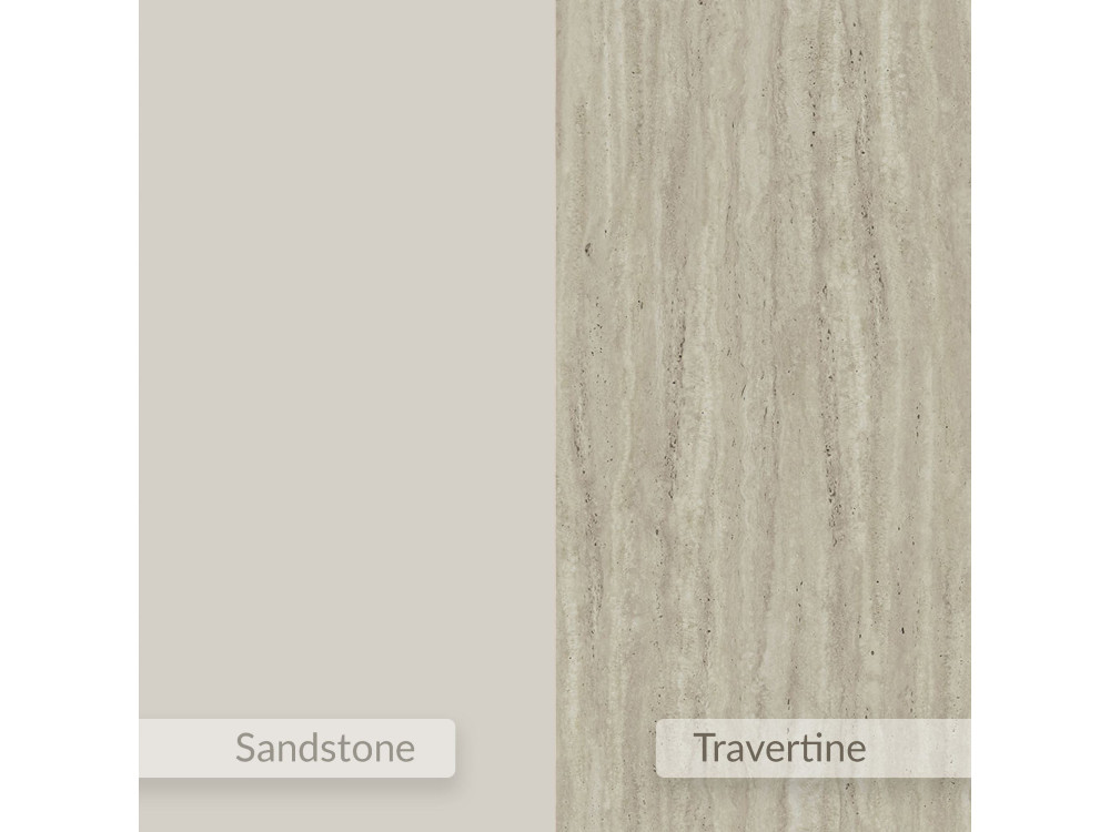 Nachttisch aus Holz "Onda" - 38 x 31 x 18 cm - Beige