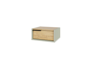 Wand-Nachttisch aus Holz "Eco" - 40 x 30 x 19 cm - Grün