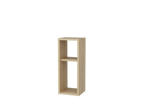 Nachttisch aus Holz "Sault" - 23 x 22 x 60 cm - Beige