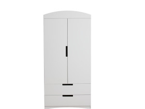 Kinderschrank "Classic" - 175,5 x 90 x 52 cm - Weiß