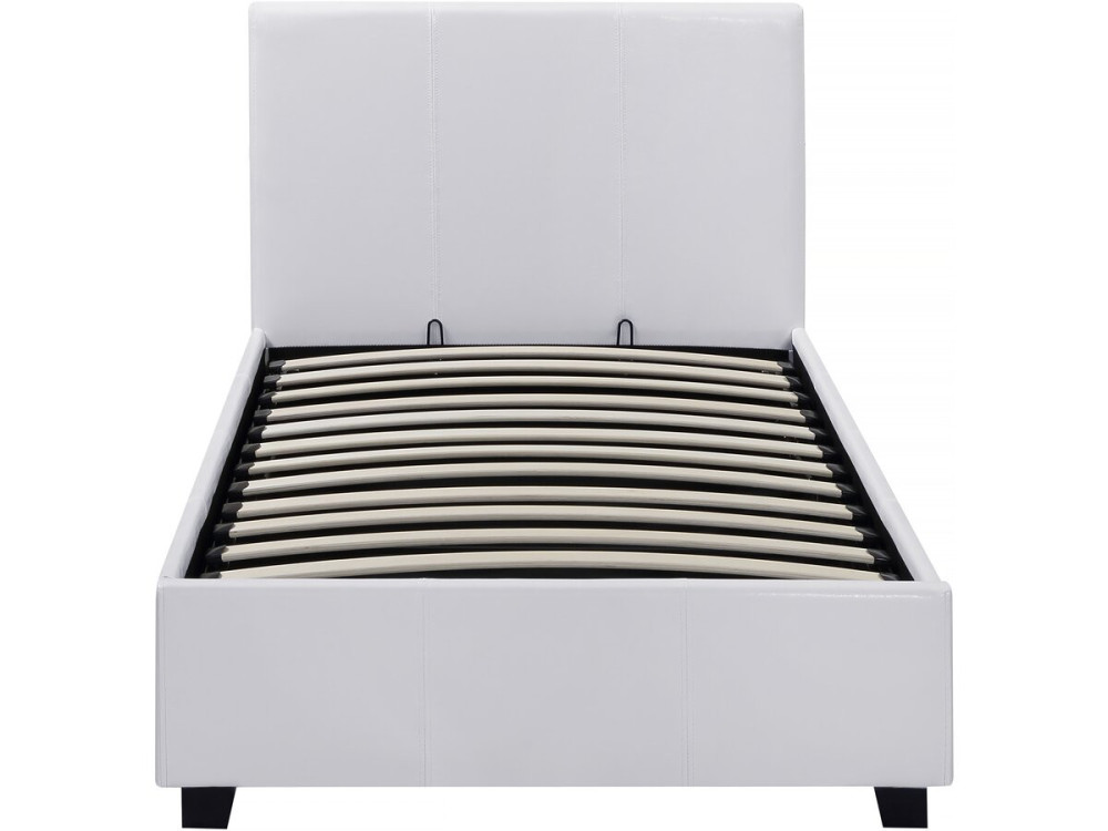 Einzelbett mit Bettkasten "Carla" - 90 x 190 cm - Weiß