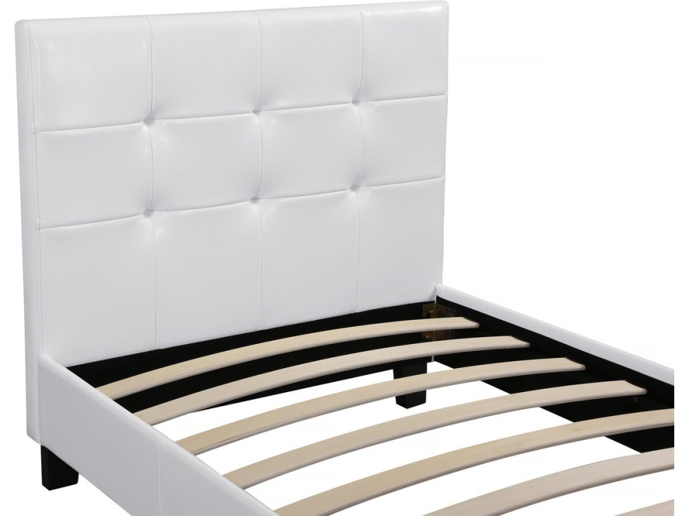 Doppelbett "Julia" - 90 x 190 cm - Weiß